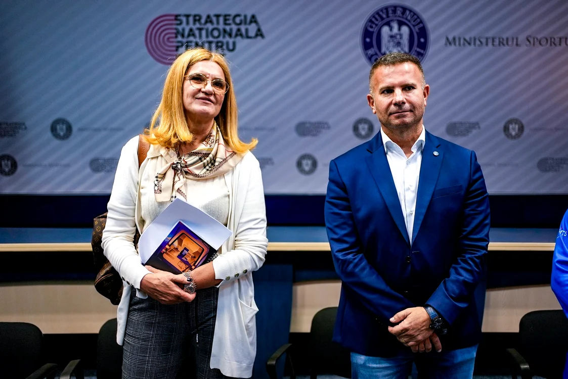 Elisabeta Lipă și Gabriel Toncean, oamenii din fruntea Agenției Naționale pentru Sport