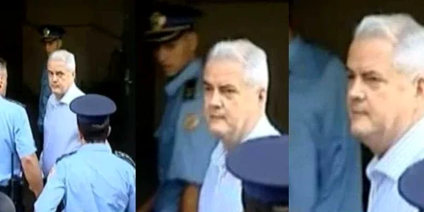 Primele imagini cu deţinutul Adrian Năstase adus la instanţă