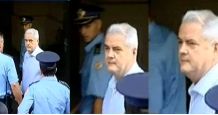 Primele imagini cu deţinutul Adrian Năstase adus la instanţă