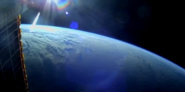 Astronauți în spațiu  Captură video NASA png