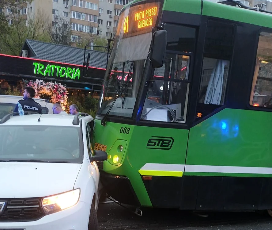 Imagine de la fața locului. FOTO: Facebook / Infotrafic București și Ilfov