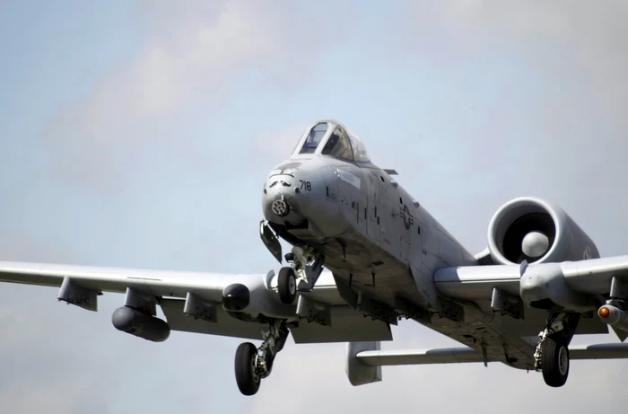 Avionul de atac A-10 Thunderbolt FOTO EPA-EFE
