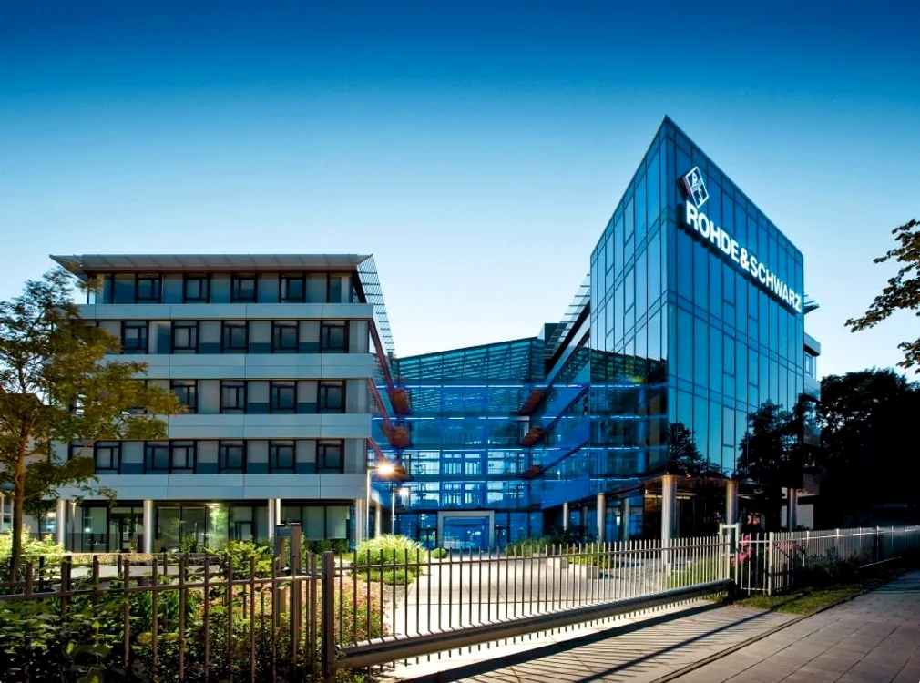 sediului central al companiei de tehnologie apărării Rohde & Schwarz din München