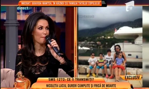 Nicoleta Luciu s a întristat, amintindu şi de momentele de cumpănă prin care a trecut jpeg