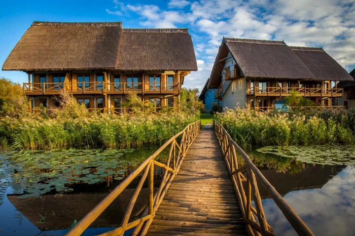 Green Village din Sfântu Gheorghe. FOTO Booking