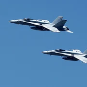 Avioane de luptă americane F-18 FOTO Reuters 