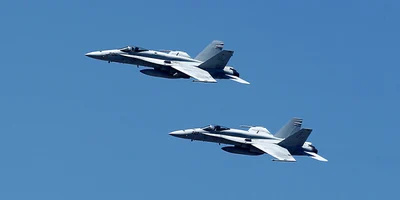 Avioane de luptă americane F-18 FOTO Reuters 
