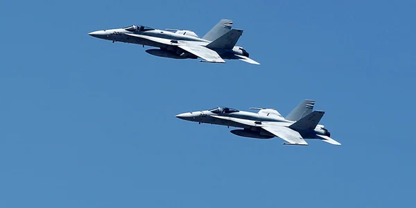 Avioane de luptă americane F-18 FOTO Reuters 