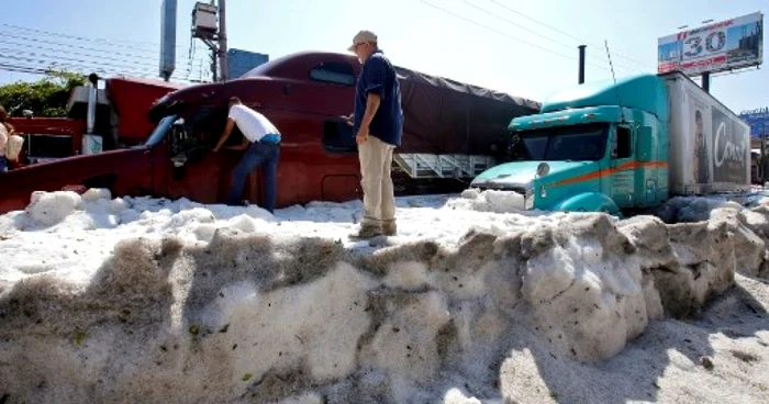 Furtuna grindina MexiC Guadalajara FOTO AFP