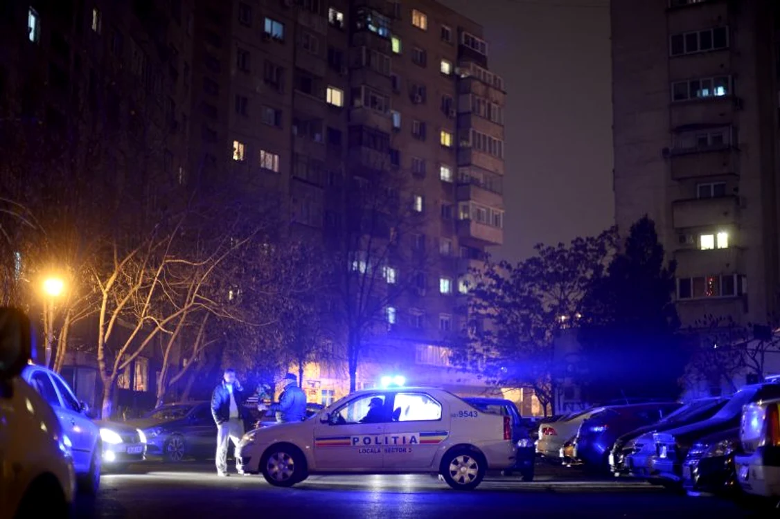 Parcarea din Dristor în care s-a produs incidentul (Foto: Octav Ganea/Mediafax)