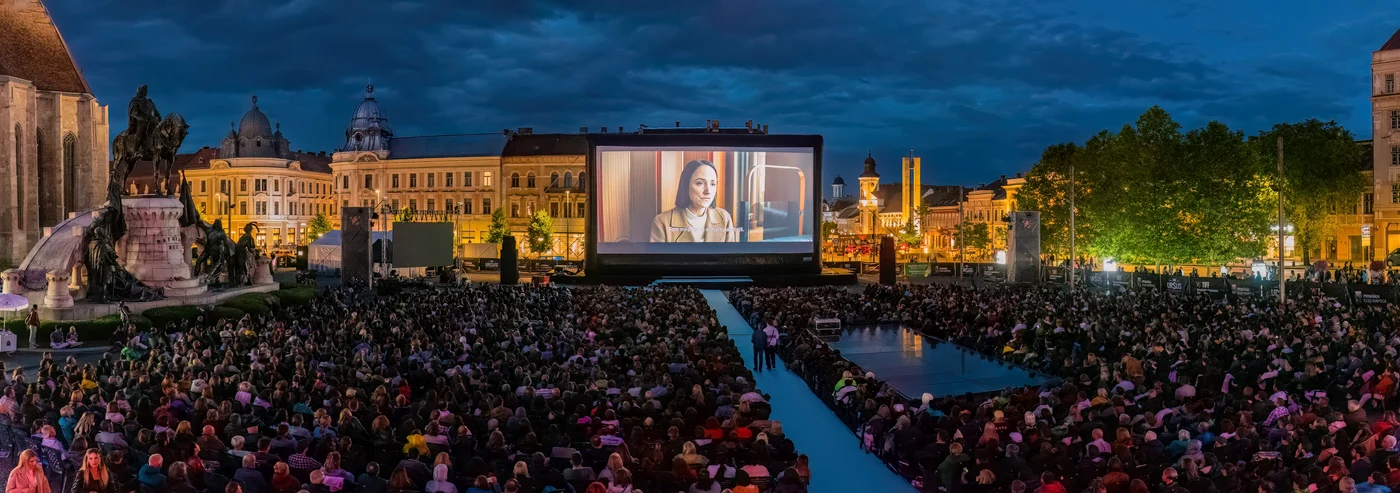 Deschiderea TIFF din Piața Unirii. FOTO Vakarcs Lorand