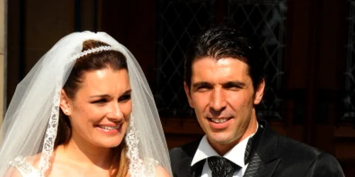 Alena Šeredová şi Gianluigi Buffon foto reuters