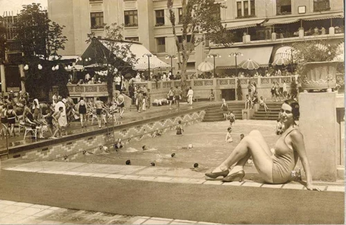 Ștrandul a fost proiectat de arhitectul maghiar Sebestyén (Spitzer). Foto: Via București