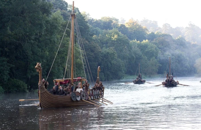 Captură din serialul Vikingii FOTO Arhivă