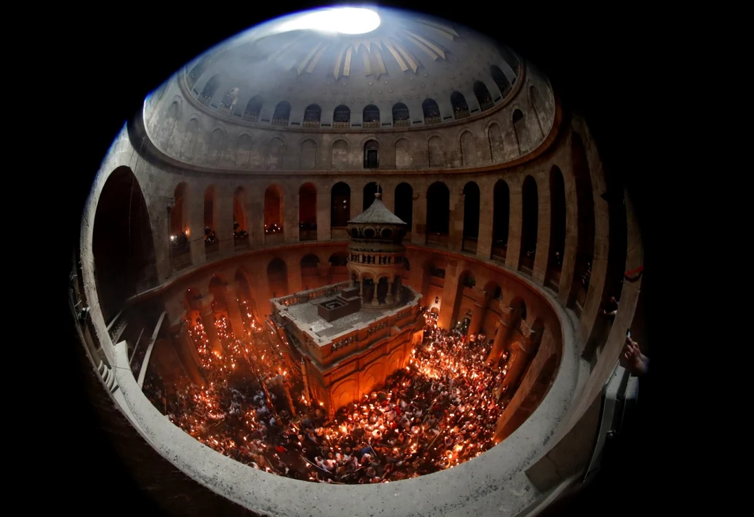 lumina sfanta ierusalim