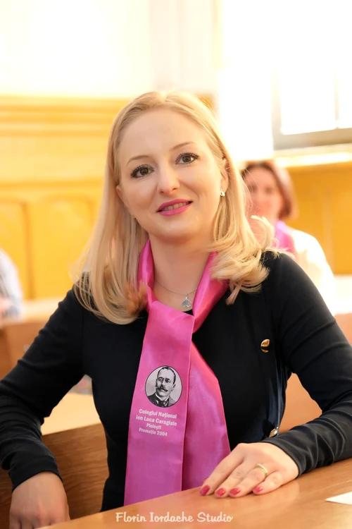 Octavia Popescu Gavrilă, profesoară de Limba Germană FOTO Arhiva Personală