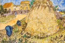 Un tablou în acuarelă de Vincent van Gogh, vândut pentru 35,9 milioane de dolari  A fost confiscat de naziști în timpul invadării Franței jpeg