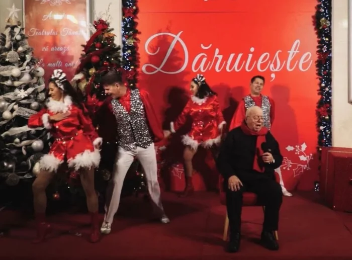 
    Alexandru Arșinel a filmat un program de colinde  