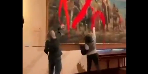 vandalism muzeu ziua spaniei jpg