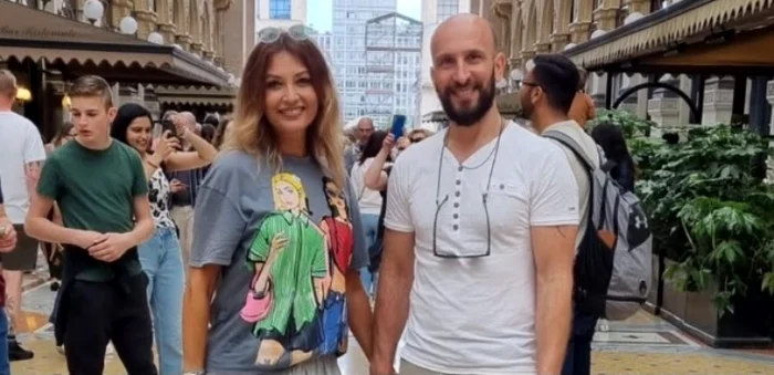 Anca Țurcașiu și noul ei partener, Călin Șerban, sunt de nedespărțit foto: Instagram 