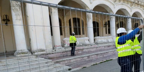 Lucrari de conservare la Cazinoul din Constanta 