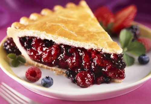 tarta cu fructe de padure si gem 580x400 jpeg