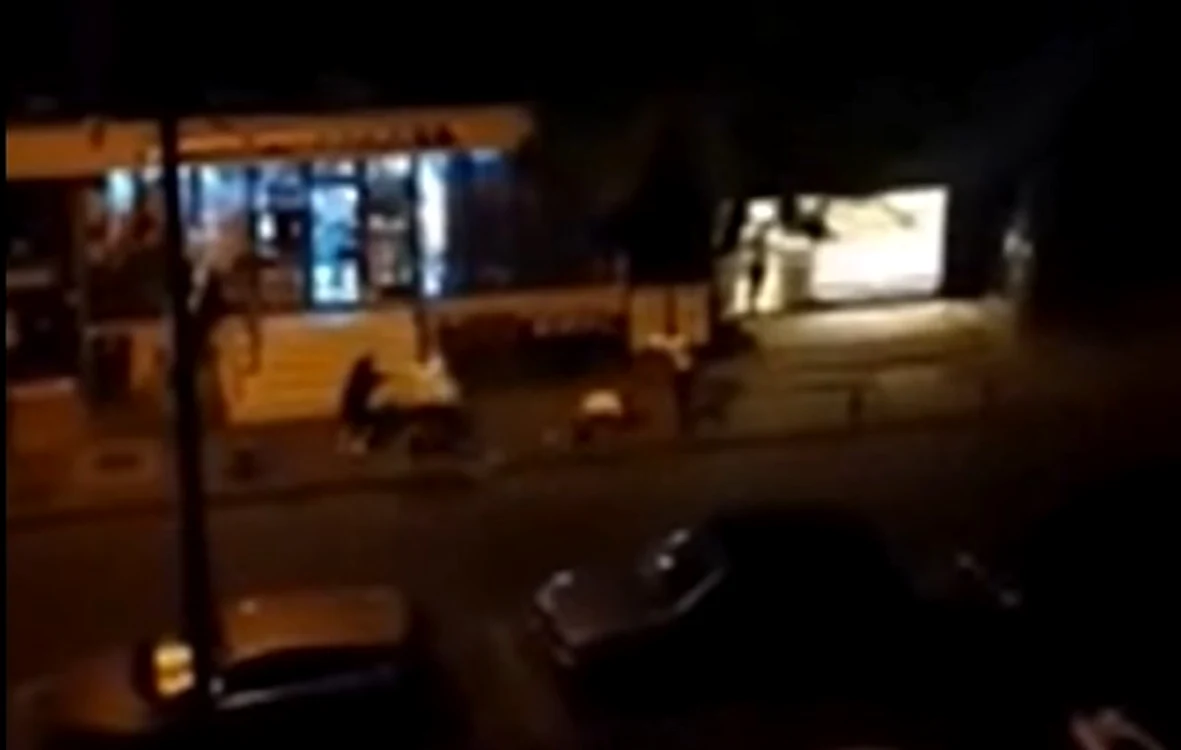 Bătaie în Craiova  FOTO Captură video News