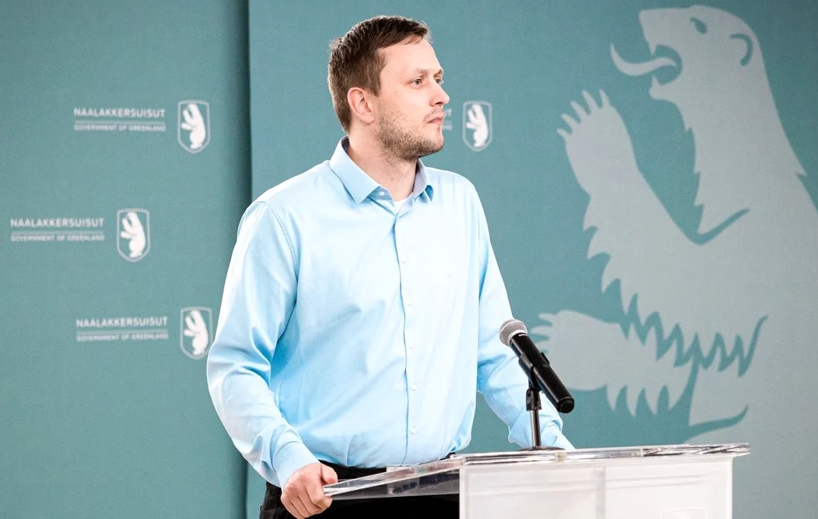 Jens‑Frederik Nielsen crede că Groenlanda nu are motive de panică. FOTO: FB/Jens‑Frederik Nielsen