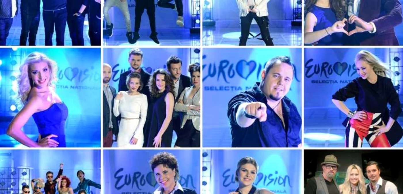12 artişti, celebri şi debutanţi, luptă în finala Eurovision 2015 România FOTO TVR