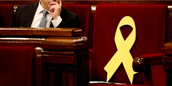 Jordi Turull in Parlamentul catalan FOTO EPA-EFE