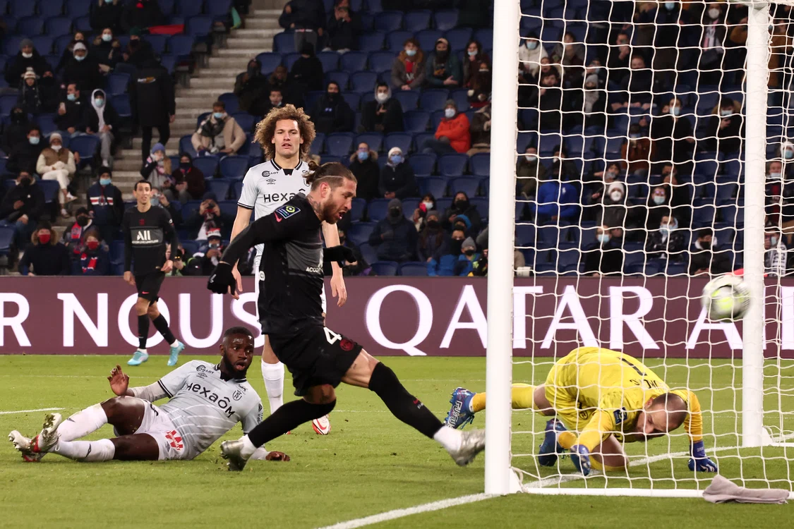 Sergio Ramos a marcat în poarta lui Reims (Foto: EPA-EFE)