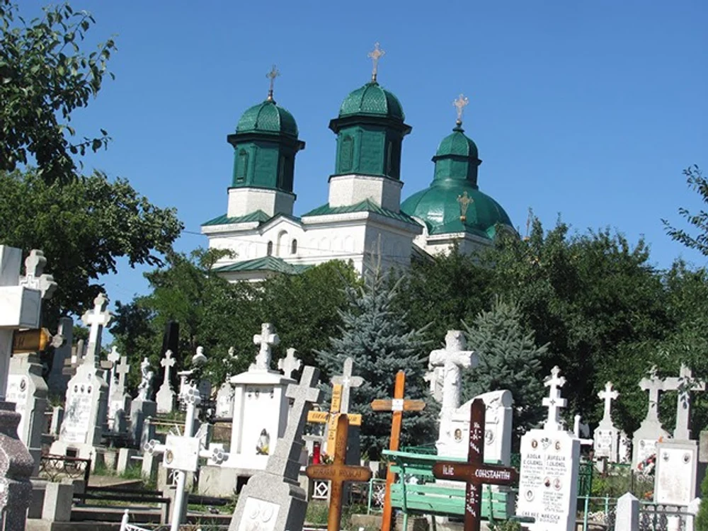 Imagini șocante în cimitirul din Huși. Cranii și oseminte umane scoase din morminte și împrăștiate pe alei