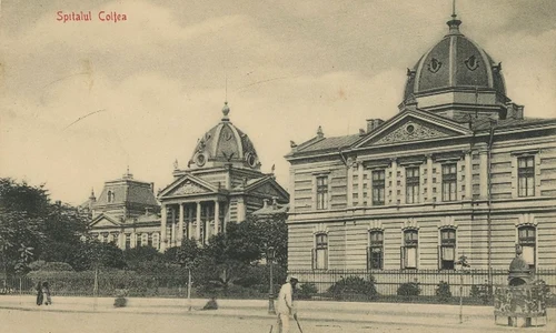Spitalul Colțea din București, în perioada interbelică (© iMAGO Romaniae)
