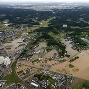 Inundații din Oamishirasato, la est de Tokyo FOTO Profimedia
