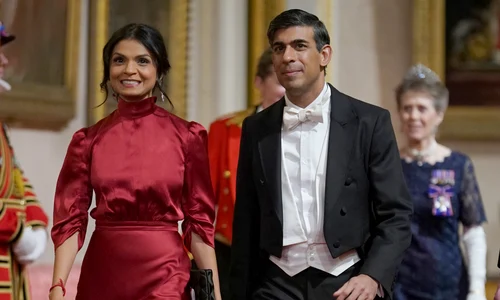 Rishi Sunak si sotia Akshata Murty la banchetul de stat   GettyImages 1795002381 jpg