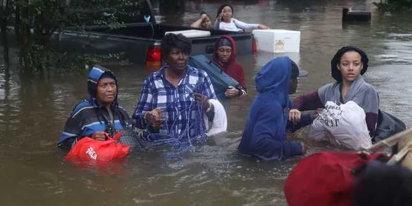 Inundatii Houston - furtuna Harvey FOITO Getty Images