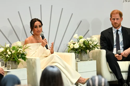 Meghan Markle cu Prințul Harry la New York