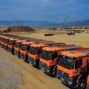 Mobilizare pe Autostrada Unirii A8 jpg