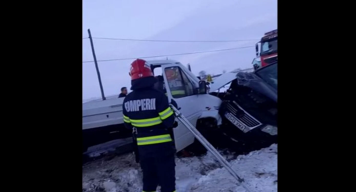 Accident grav în Vorona FOTO Radar Botosani Oficial