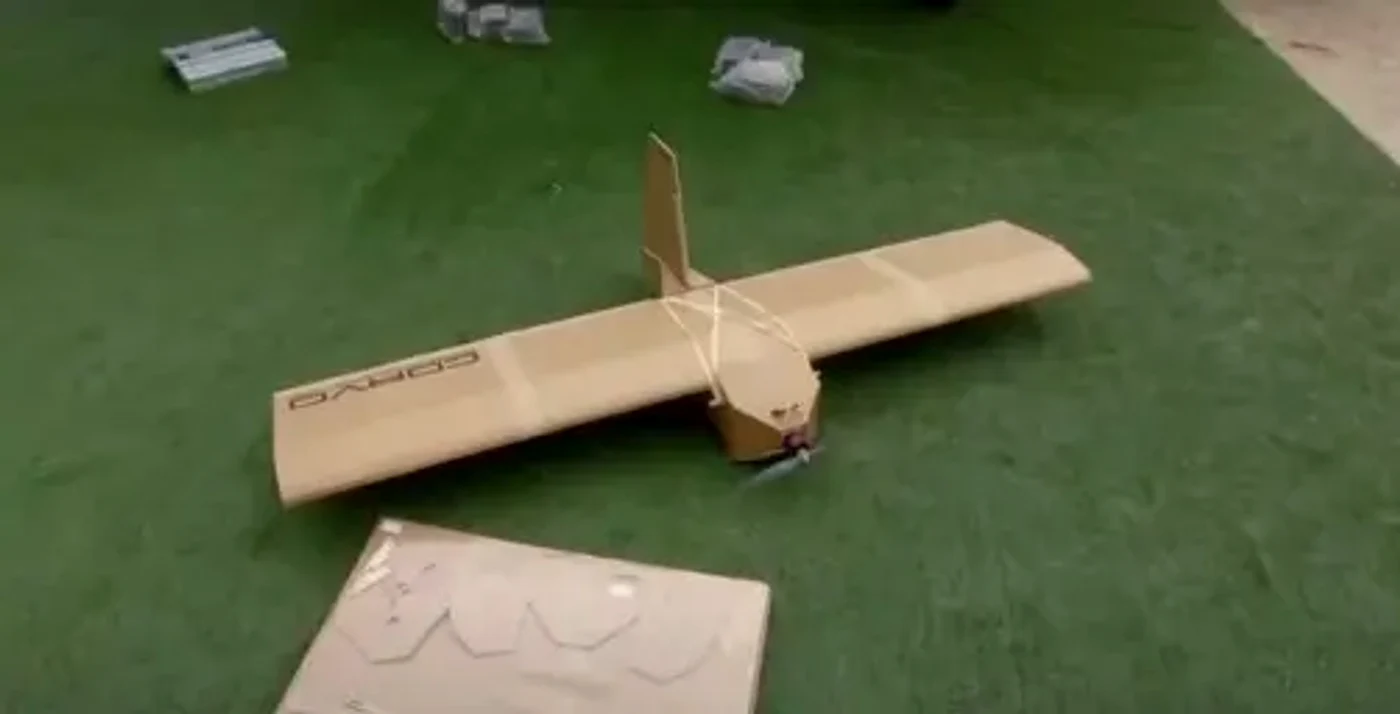 Dronele din carton folosite de Ucraina împotriva rușilor FOTO dronedj.com