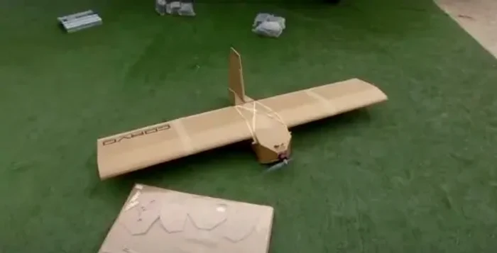 Dronele din carton folosite de Ucraina împotriva rușilor FOTO dronedj.com