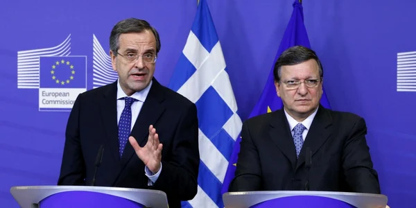 Antonis Samaras Jose Manuel Barroso FOTO Reuters