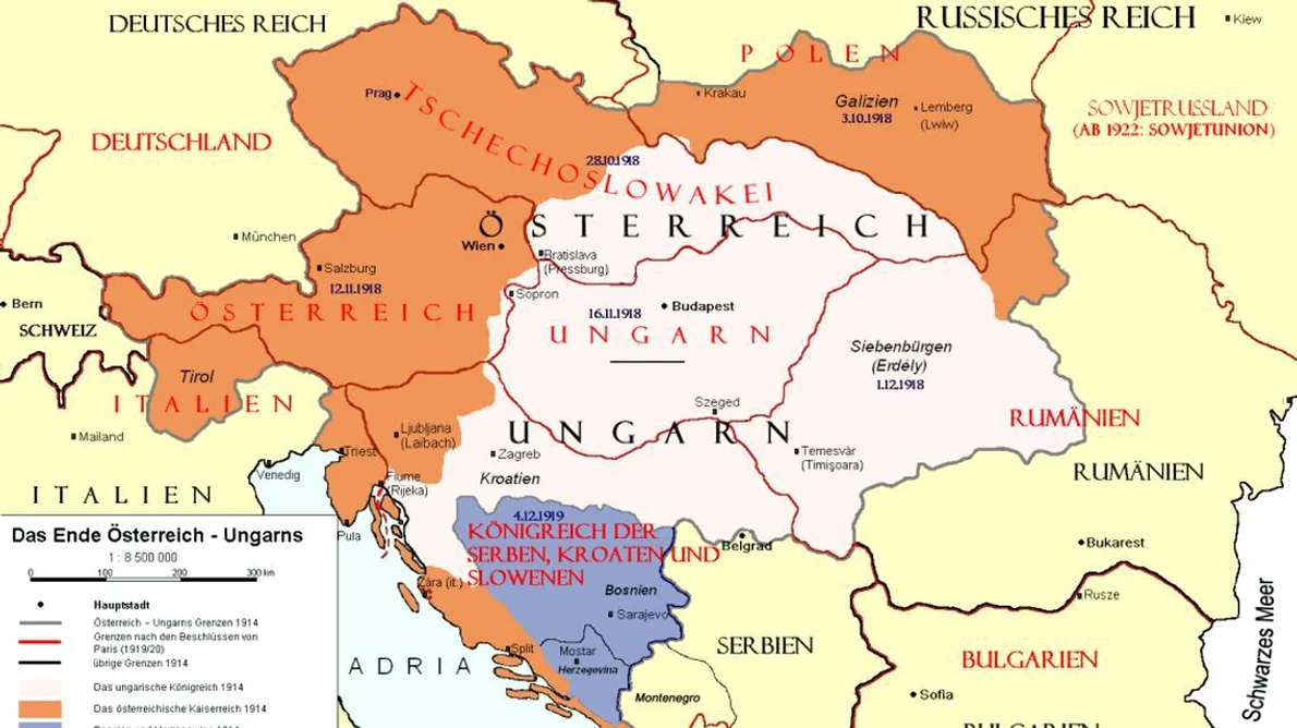 Calendar 4 iunie: 1920   A fost semnat Tratatul de la Trianon jpeg