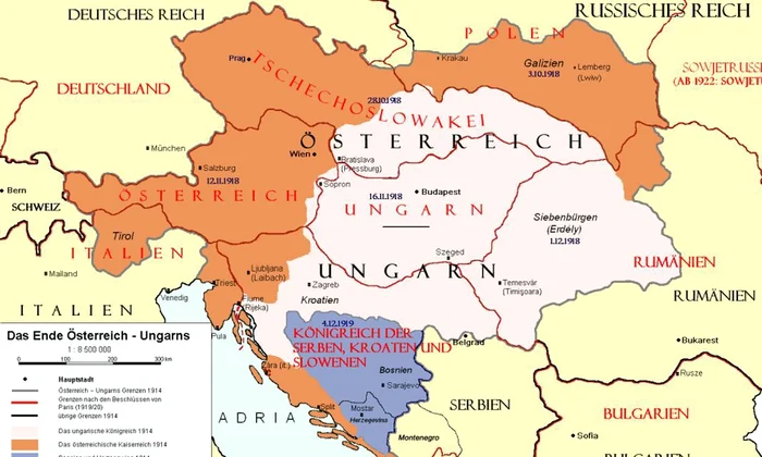 Calendar 4 iunie: 1920   A fost semnat Tratatul de la Trianon jpeg