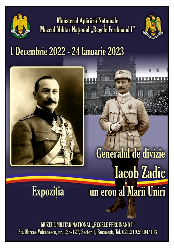 Generalul de Divizie Iacob Zadic - Un Erou al Marii Uniri