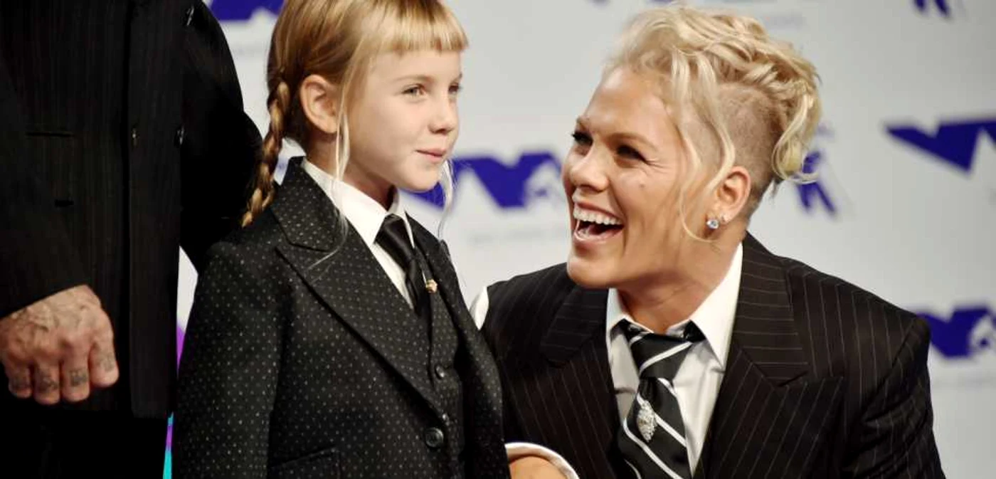Pink i-a dedicat premiul câştigat la MTV VMA 2017 fiicei sale Willow (6 ani) FOTO Guliver/Getty Images