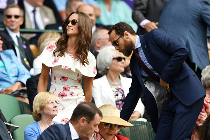 Sora lui Kate Middleton și-a arătat lenjeria intimă la wimbledonFoto Getty