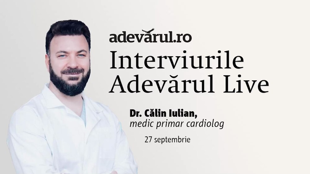 Cum să îți schimbi viața într-o singură zi, explică medicul cardiolog dr. Călin Iulian