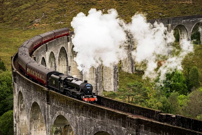 Linia West Highland are o lungime de 264 de kilometri. Foto: Shutterstock