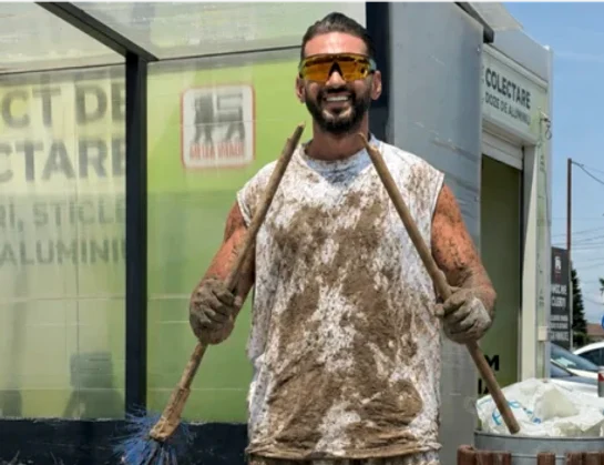 Dorian Popa execută cele 60 de zile de muncă în folosul comunității,